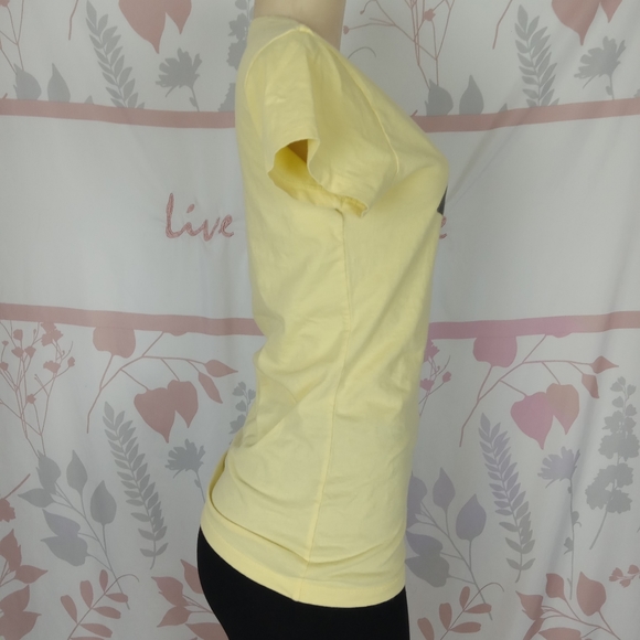 Stupid Factory tshirt Yellow Size Large - Picture 3 of 6